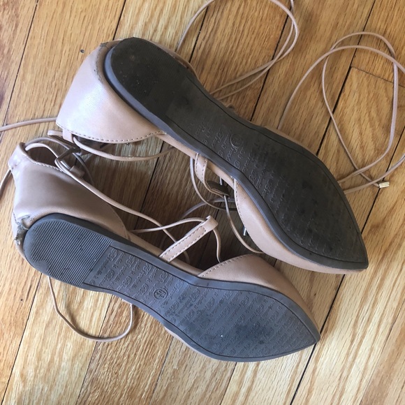 Lace-Up Flats - Picture 4 of 5